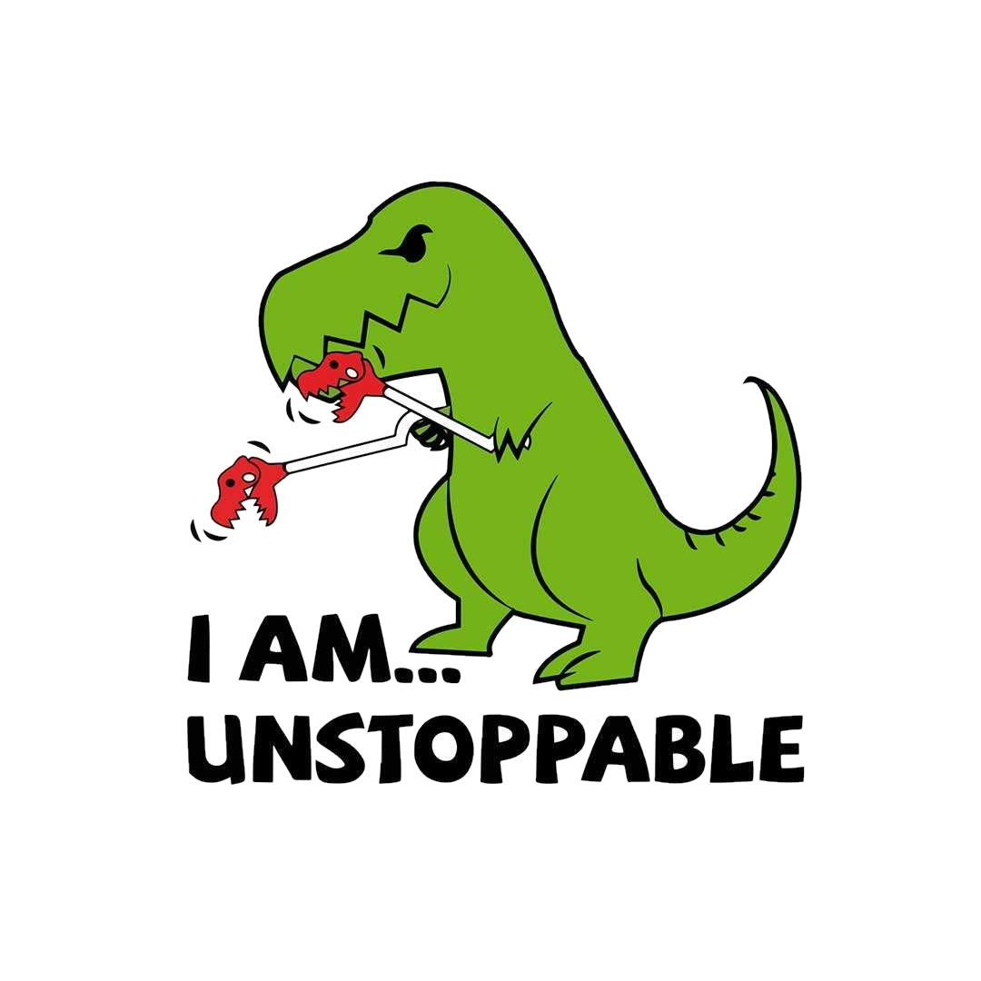 I Am Unstoppable Sticker